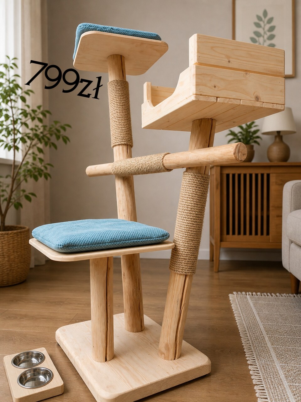 Drapak House Model II Komfort - obrazek 2